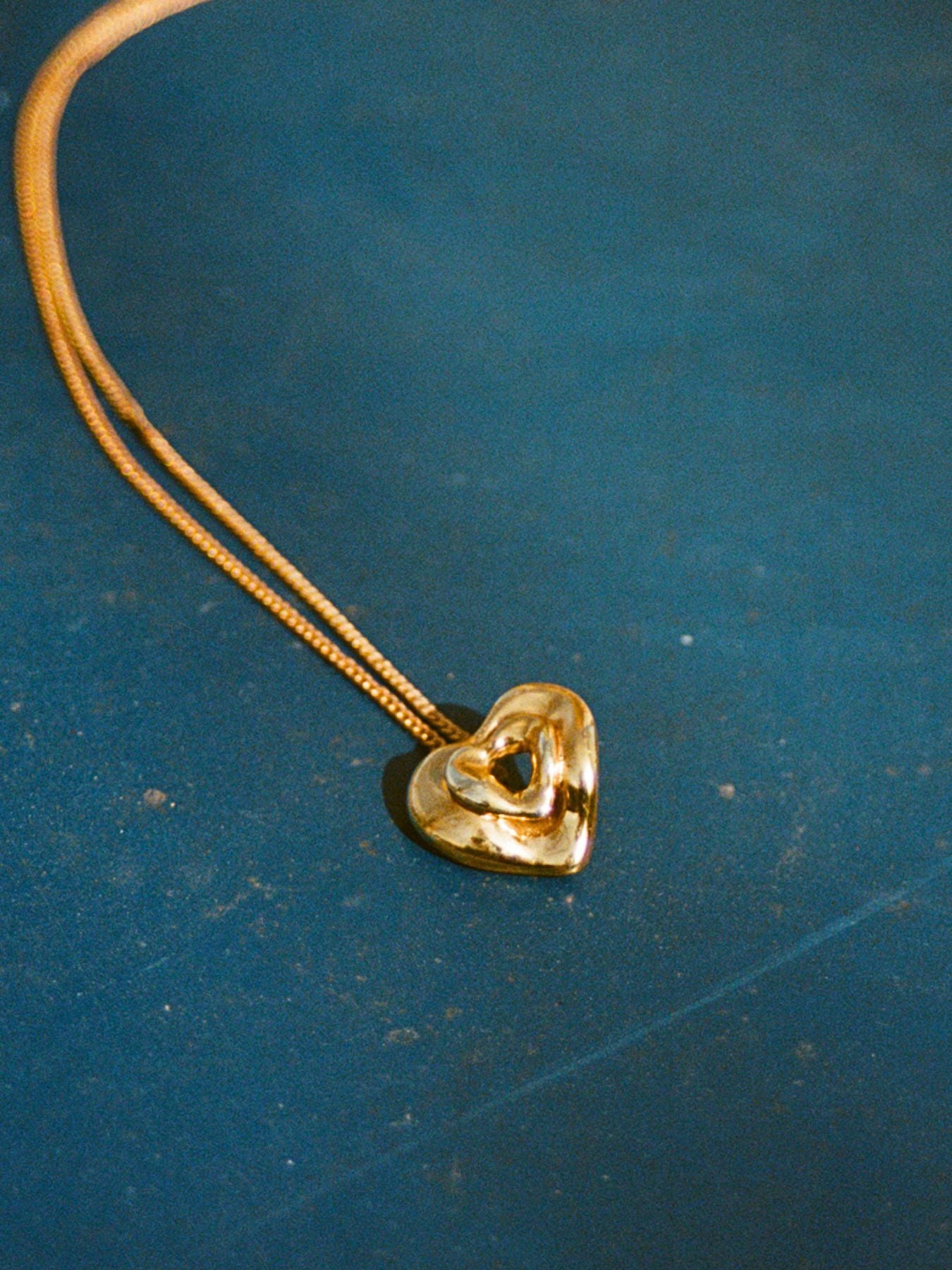 Mini Double Heart Pendant