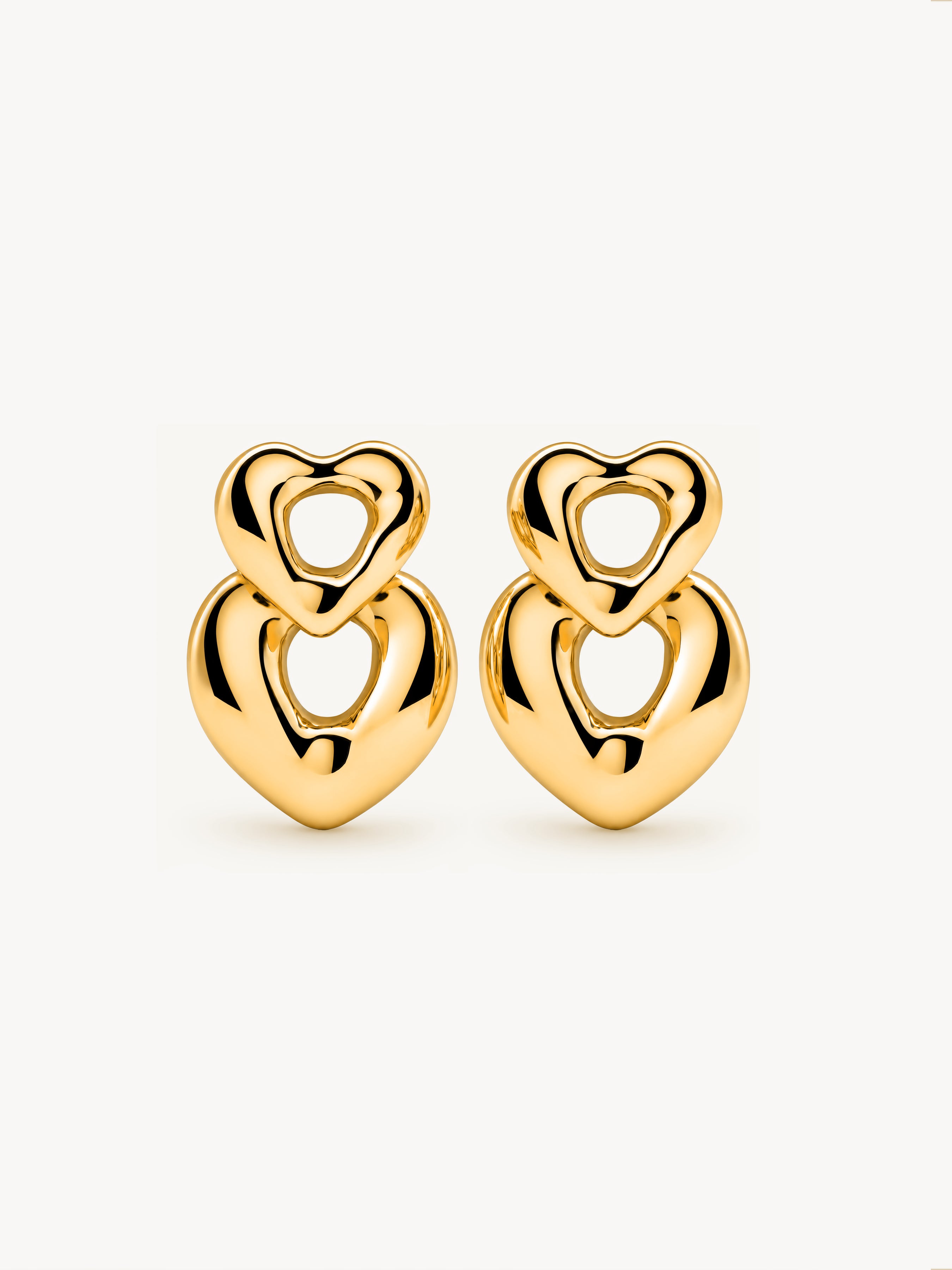 Cascade Heart Earrings