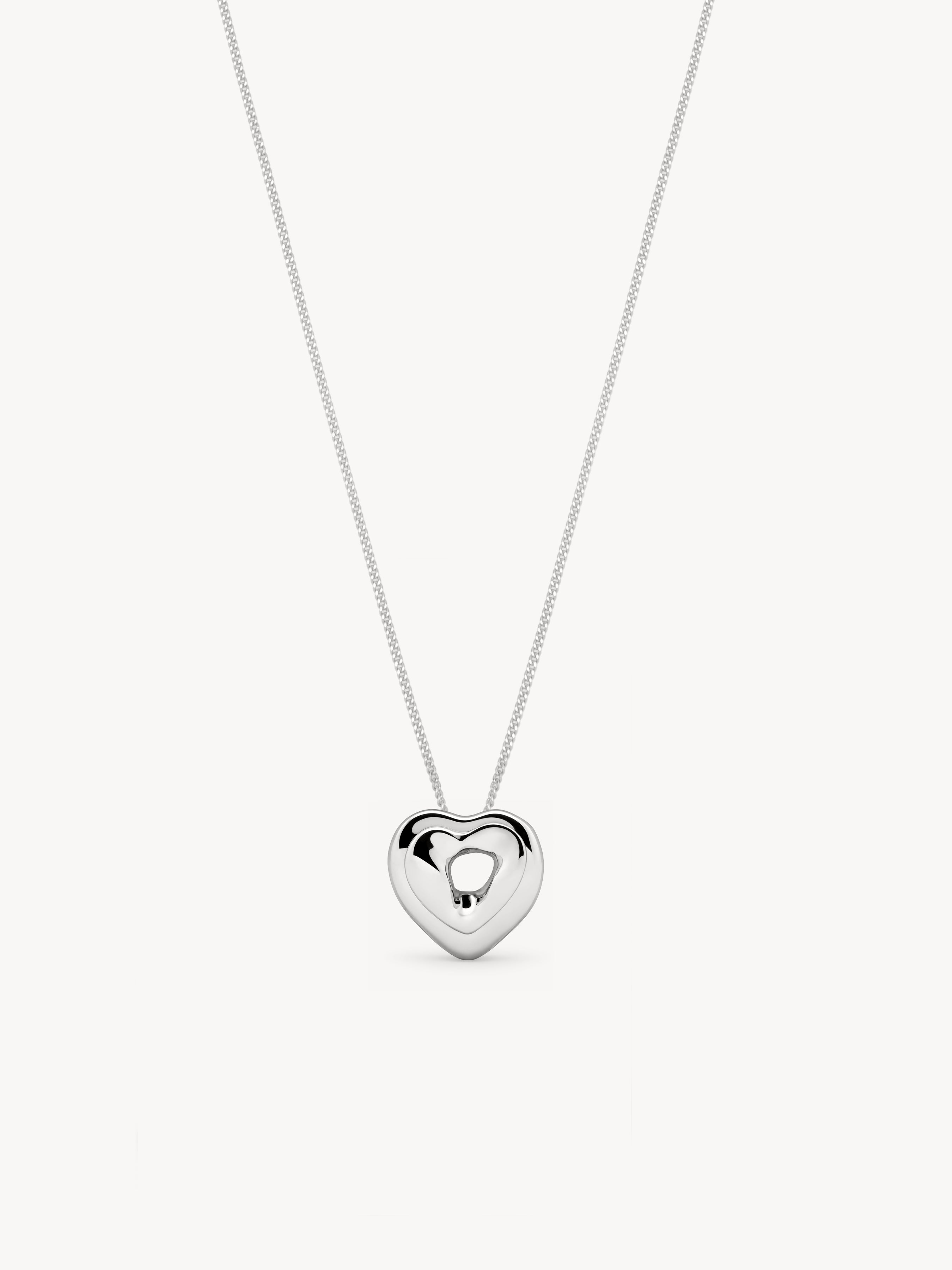 Mini Double Heart Pendant