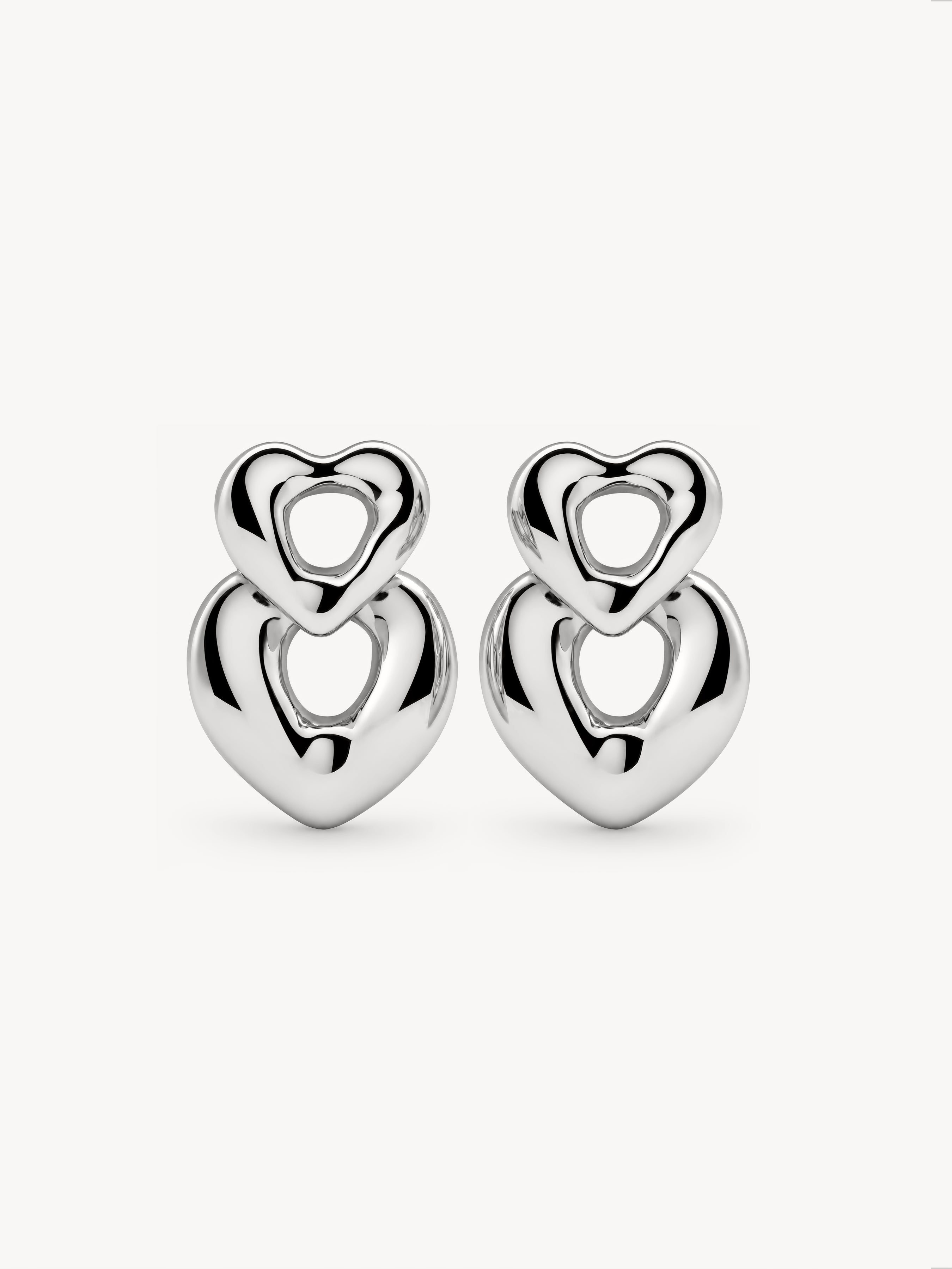 Cascade Heart Earrings