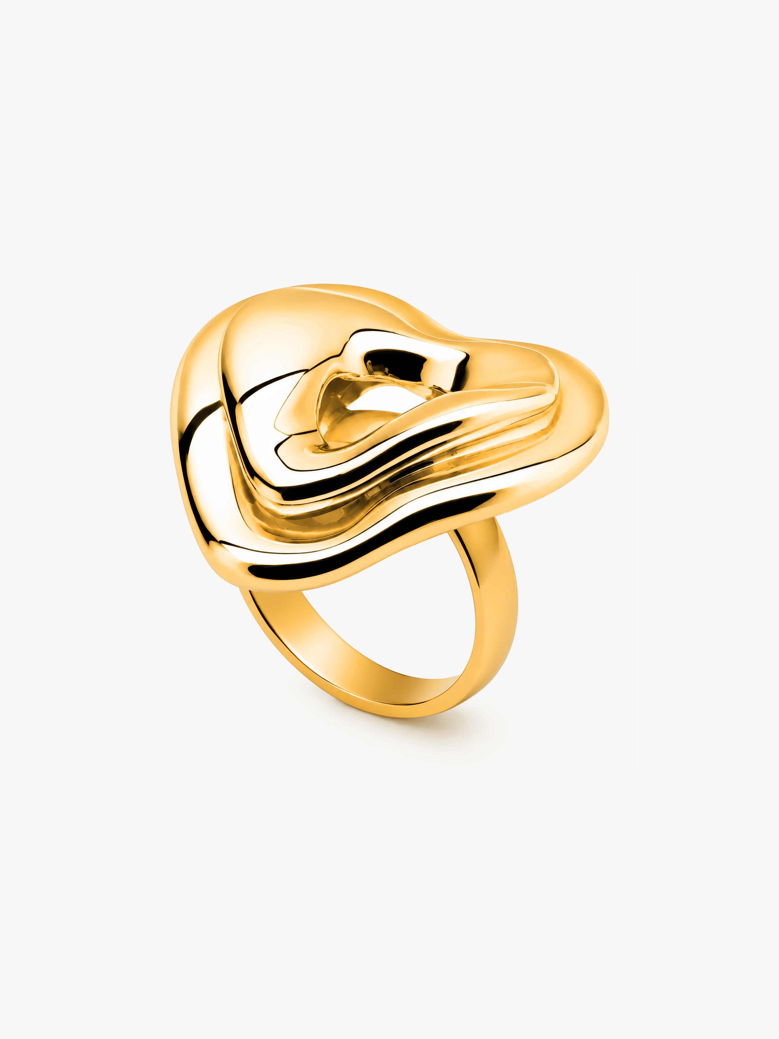 Double Heart Ring