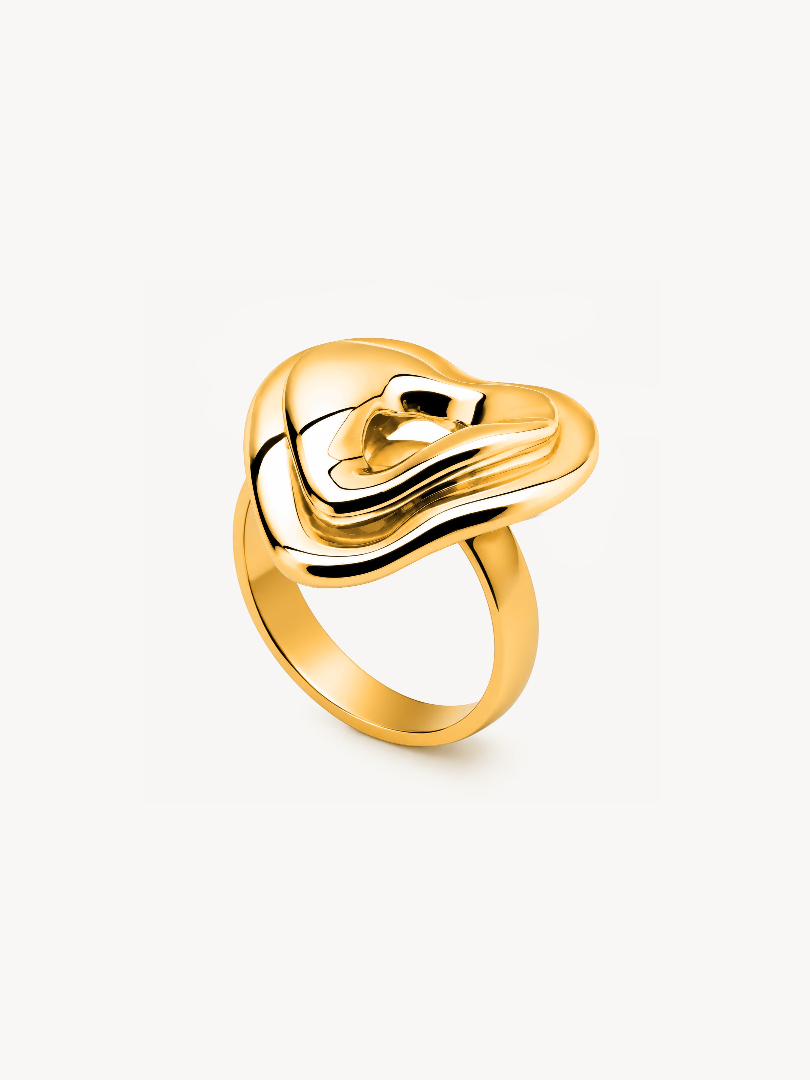 Mini Double Heart Ring