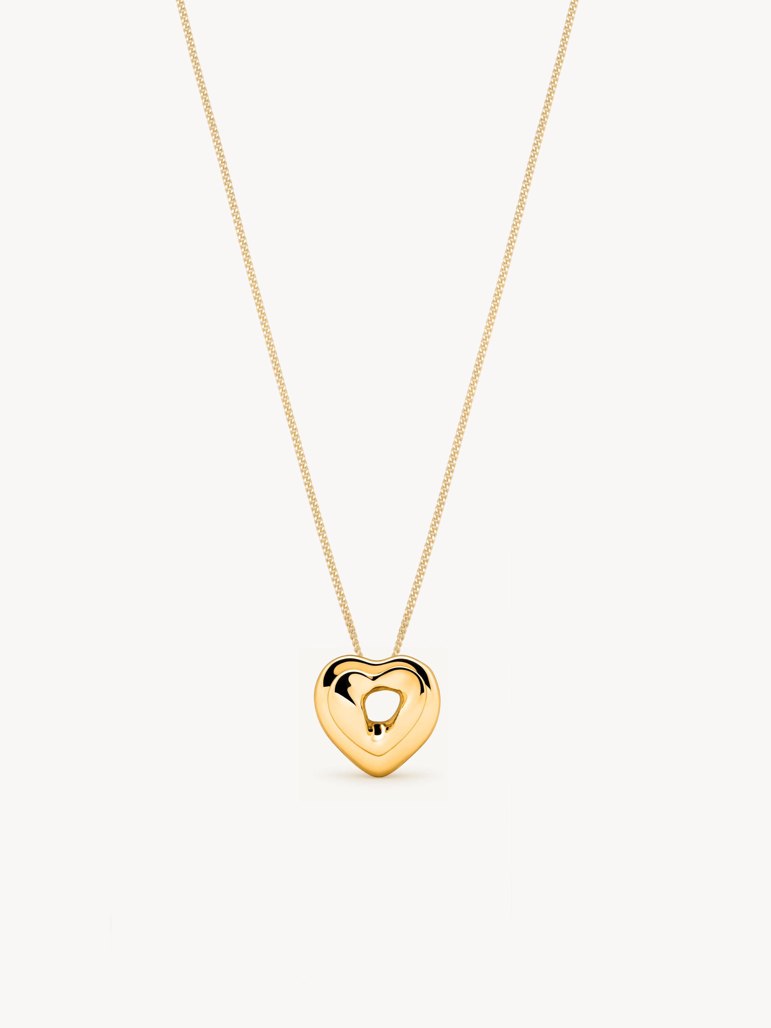 Mini Double Heart Pendant